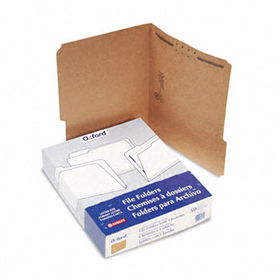 Kraft Fastener Folders, 1 Fastener, 1/3 Cut Tabs, Letter, 50/Boxpendaflex 