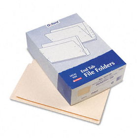 Pendaflex H211D - End Tab Folders, Straight Cut, Two Ply, Legal, Manila, 100/Box