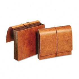 3 1/2 Inch Expansion Accordion Wallets, Straight, Redrope, Letter, Brownglobe 
