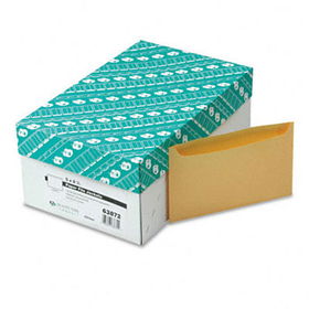 Paper File Jackets, 5"" x 8 1/8"", 28 lb Manila, Buff, 500/Box