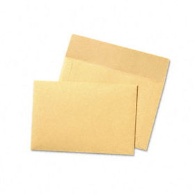 Filing Envelopes, 9 1/2 x 11 3/4, 3 Point Tag, Cameo Buff, 100/Box