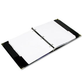 Rolodex 66451 - Business Card Binder with A-Z Tabs Holds 200 2 1/4 x 4 Cards, Blackrolodex 
