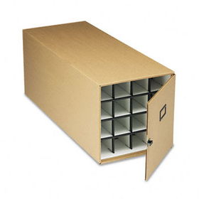 Stackable Roll File Storage Box, 16-3/4 x 38-3/4 x 16-3/4, Tropic Sandsafco 