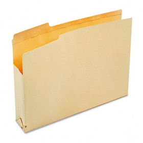 S J Paper S11220 - File Jackets with Two Inch Expansion, Letter, 11 Point Manila, 50/Carton