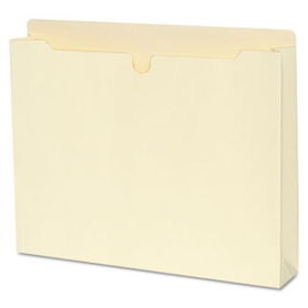 File Jackets with 1 1/2 Inch Expansion, Letter, 11 Point Manila, 50/Boxpaper 