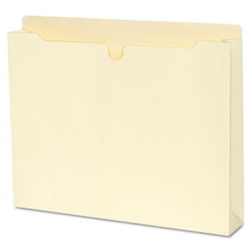 S J Paper S11321 - File Jackets with Two Inch Expansion, Letter, 11 Point Manila, 50/Box