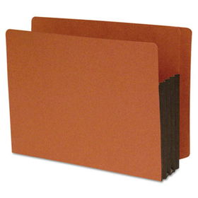 S J Paper S11600 - 1-3/4 Inch Expansion File Pockets, Straight Cut, Redrope, Letter, Red, 10/Boxpaper 