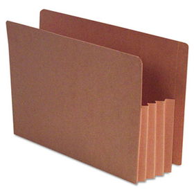 S J Paper S11710 - 3-1/2 Inch Expansion File Pockets, Straight Cut, Redrope, Legal, Red, 10/Boxpaper 