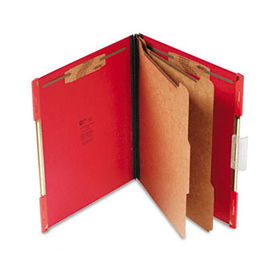 S J Paper S12003 - Pressboard Hanging Classification Folder, Letter, Ruby Redpaper 