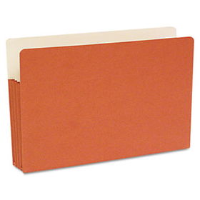 S J Paper S72101 - 3 1/2 Inch Expansion File Pockets, Straight Cut, Manila/Redrope, Legal, 50/Boxpaper 