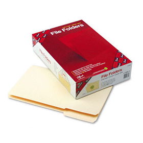 File Folder, 1/3 Cut First Position, Reinforced Top Tab, Legal, Manila, 100/Box