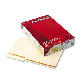 Guide Height File Folders, 2/5 Cut Right Top Tab, Legal, Manila, 100/Box