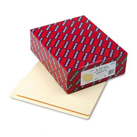 Folders, 1/2 Cut Top, Reinforced End Tab, Letter, Manila, 100/Boxsmead 