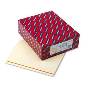 Folders, 1/2 Cut Bottom, Reinforced End Tab, Letter, Manila, 100/Boxsmead 