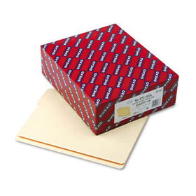 Folders, 1/3 Cut Bottom, Reinforced End Tab, Letter, Manila, 100/Boxsmead 