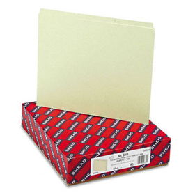 Green Recycled Tab File Guides, Blank, 1/3 Tab, Pressboard, Letter, 100/Box