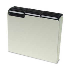 Recycled Tab File Guides, Blank, 1/3 Tab, Pressboard, Letter, 50/Boxsmead 