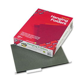 Smead 64413 - Hanging Interior Pocket File Folders, 1/3 Tab, Letter, Standard Green, 25/Box
