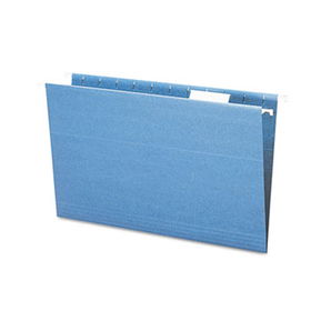 Smead 65062 - Recycled Hanging File Folders, 1/5 Tab, 11 Point Stock, Legal, Blue, 25/Boxsmead 