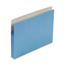 1 3/4 Inch Accordion Expansion Colored File Pocket, Straight Tab, Letter, Bluesmead 