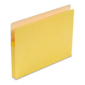 1 3/4 Inch Accordion Expansion Colored File Pocket, Straight Tab, Letter, Yellowsmead 