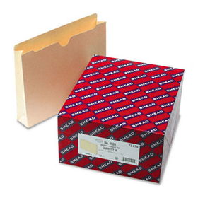 File Jackets with Two Inch Accordion Expansion, Letter, 11 Point Manila, 50/Box