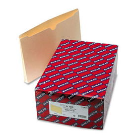 File Jackets with One Inch Accordion Expansion, Legal 11 Point Manila, 50/Box