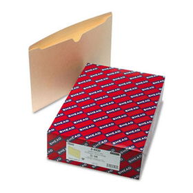File Jackets with Double-Ply Top, Legal, 11 Point Manila, 100/Boxsmead 