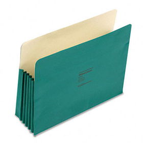 ColorLife 5 1/4 Inch Expansion Pocket, Straight Tab, Letter, Green, 10/Boxwilson 