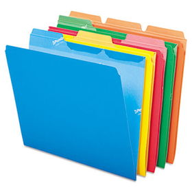 Ready-Tab File Folders, 1/3 Cut Top Tab, Letter, Assorted Colors, 50/Box