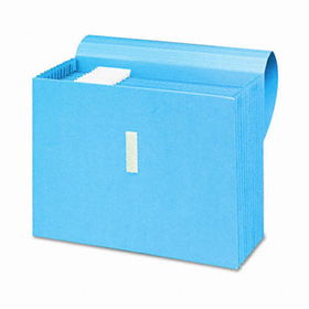 Antimicrobial Accordion Expanding File, 12 Pockets, Letter, Bluesmead 