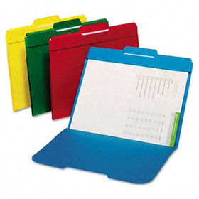 Globe-Weis 153LP50ASST - Secure File Folders, Top Tab, Letter, Assorted Colors, 50/Box