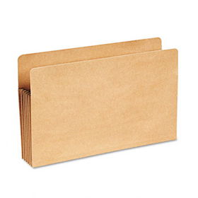 Wilson Jones WCC78RK - Recycled File Pocket, Straight Cut, Legal, 3 1/2 Inch Expansion, Kraft