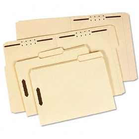 Folder, Two Fasteners, 1/3 Cut Top Tab, Letter, 18 Point, Manila, 50/Box