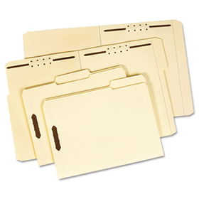 Folder, One Fastener, 1/3 Cut Top Tab, Letter, 18 Point, Manila, 50/Box