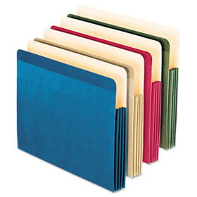Recycled Paper Color File Pocket, Letter, 4 colors, 4/Packpendaflex 