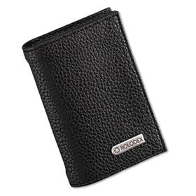 Low Profile Personal Card Case, 36-Card Capacity, 2 3/4 x 4, Black