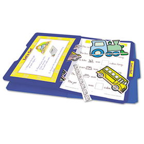 Stor-It File Folders, Letter, 1/3 Cut, Card Stock, Yellow, 3/Pack
