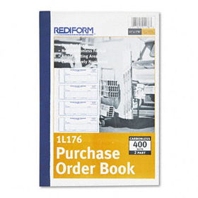 Purchase Order Book, 7 x 2 3/4, Two-Part Carbonless, 400 Sets/Bookrediform 