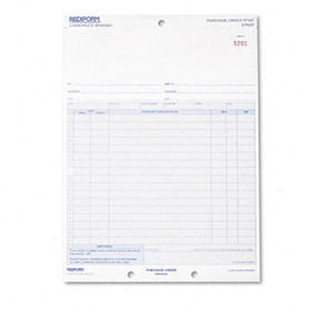 Purchase Order, 8 1/2 x 11, Three-Part Carbonless, 50 Formsrediform 