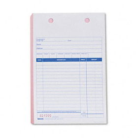 Sales Form for Registers, 5 1/2 x 8 1/2, Blue Print Three-Part, 500 Formsrediform 