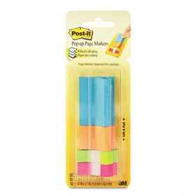Post-it 672C1 - Page Marker & Flag Dispenser, Assorted Colors, 100/Each, 200/Packpost 