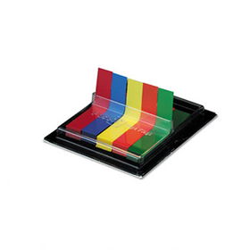 Flags in Dispenser, Five Colors, 75/Color, 375 Flags/Packpost 