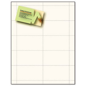 Geographics 39052 - Laser/Inkjet Business Cards, 2 x 3 1/2, Ivory, 10 Cards/Sheet, 350/Pack