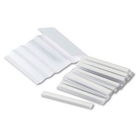 Kwik-File Mailflow-To-Go Mailroom System Label Holders, 3 x 3/8, Clear, 20/Packmayline 