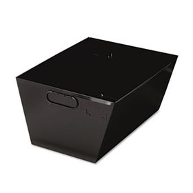 Posting Tub Storage Box, Legal, Steel, 15-1/8 x 11-3/8 x 7, Blacksteelmaster 