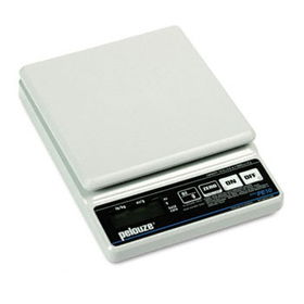 DYMO by Pelouze PE10 - Straight Weigh Electronic Postal Scale, 10lb Capacity, 5-7/8 x 5-7/8 Platform