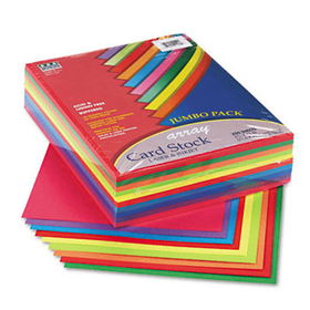 Array Card Stock, 65 lbs., Letter, Assorted Lively Colors, 250 Sheets/Pack