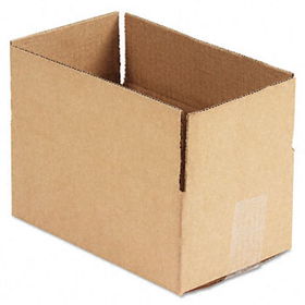 Corrugated Kraft Fixed-Depth Shipping Carton, 6w x 10l x 4h, Brown, 25/Bundleuniversal 