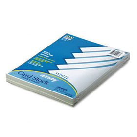 Array Card Stock, 65 lbs., Letter, White, 100 Sheets/Packpacon 